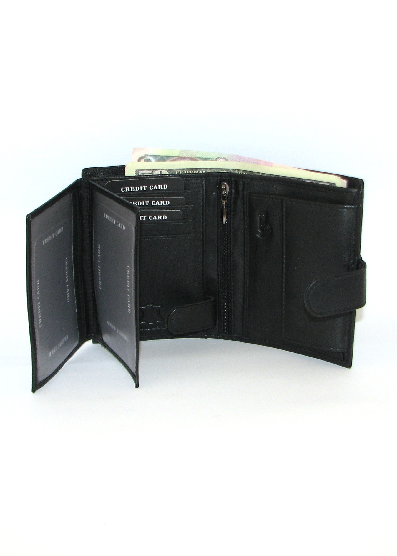 Кожаный кошелек DNK N4L-CCF blk NEW Кожаный кошелек DNK N4L-CCF blk NEW